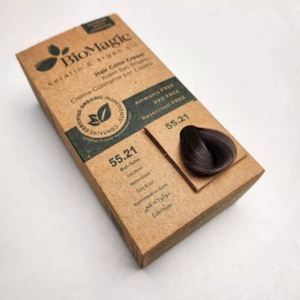 BioMagic Keratin & Argan Oil 55.21 Iced Brown Ammonia Free Hair Color Cream