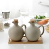 yarlung 10 Pack Small Bamboo Saucers, 7 Inch Plant Saucers
