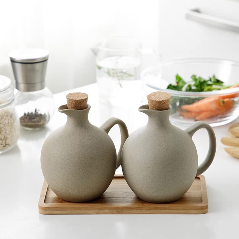 yarlung 10 Pack Small Bamboo Saucers, 7 Inch Plant Saucers