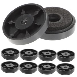 CAXUSD Feet Turntable Mat Speaker Vibration Absorber Speaker Base Mat 10 Pack 30x8mm