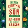 Prime Greetings Son Christmas Card, Made in America, Eco-Friendly, Thick