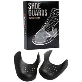 [KutsuGoods] Shoe Guards, Toe Pads, Protectors, Prevents Wrinkles, Shoe Keeper, Shield, Shoe Guards, Sneakers, Leather Shoes, Shape Lose, Black