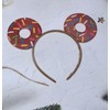 TOP HUNTER Donut Mouse Ears Headband for Donut Party Supplies