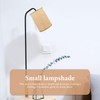 Rattan Drum Lampshade Replacement E27-E14, Clip On Barrel Lampshade Natural