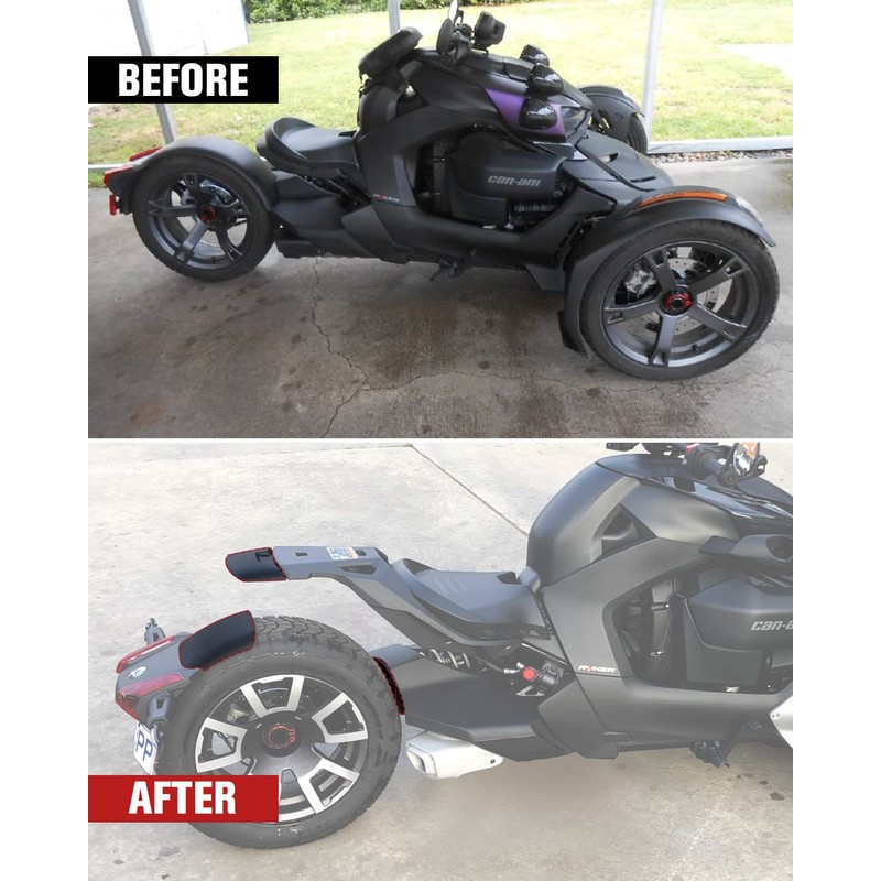 A & UTV PRO Rear Rally Fender for 2019-2024 Can-Am