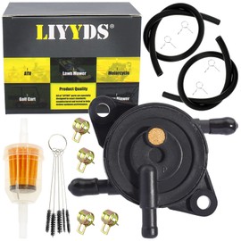 LIYYDS 49040-0770 49040-7008 MIU12470 Bomba de combustible compatible con Kawasaki FR541V FR600V FR651V FR691V FR730V FS481V FS541V FS600V FS651V FS691V FS730V 54-4-1 13 520-444 UC16533 - Tractor de jardín para caminar detrás