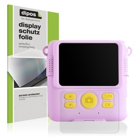 dipos I 4x Schutzfolie matt passend für AORILE Kinder Sofortbildkamera Folie Displayschutzfolie, Ultra-Dünn, Case-Friendly, Fingerprint-Kompatibel