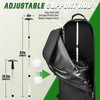 DAREKUKU Soft-Sided Golf Travel Bag for Airlines with Detachable Shoulder