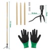 Aischens Weed Remover, 110 cm Weed Remover with Long Handle,