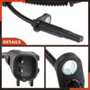A-Premium 2PC Set Rear ABS Wheel Speed Sensor Compatible with