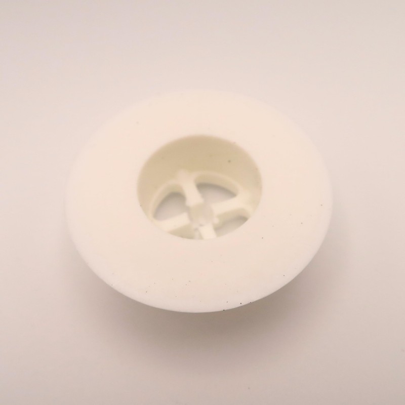 20mm White Plastic Corner Sink Waste for Camper or Caravan