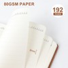 A6 Lined Hardcover Notebook, 192 Pages Journal Notebook with Elastic
