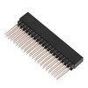 3pcs 2 x 20 Pins 2.54m Gpio Header Female Long
