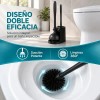 Cepillo Inodoro Combo Émbolo Baño Con Cabezal Desmontable