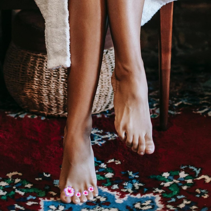 32 Piezas Separador de Dedos de Silicona para Pedicura,