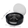 Elephant Coasters for Drinks with Holder Leather Coasters Set of