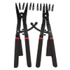 Performance Tool W88015 Heavy Duty Snap Ring Pliers Set for