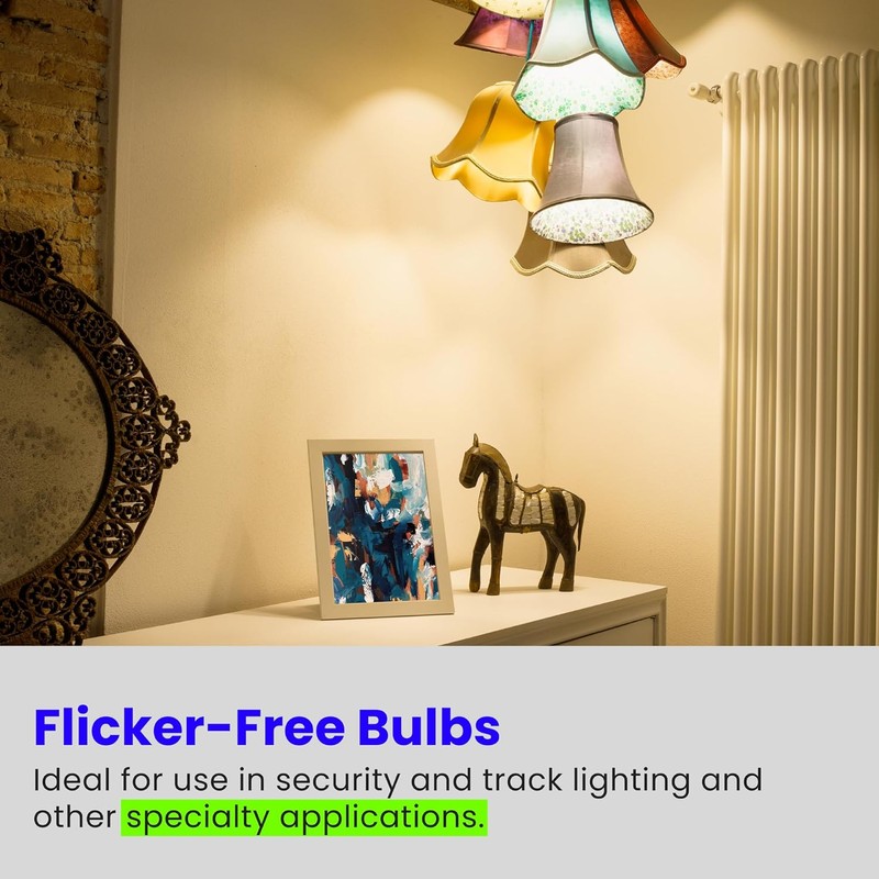 Feit Electric 4W LED MR16 GU10 Bulbs with 35W Equivalent,