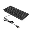 Keyboard 78 Key Mute Ultra Thin Wired Mini USB Interface
