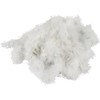 1 boa di piume, 20-30 mm di larghezza, bianco, 10