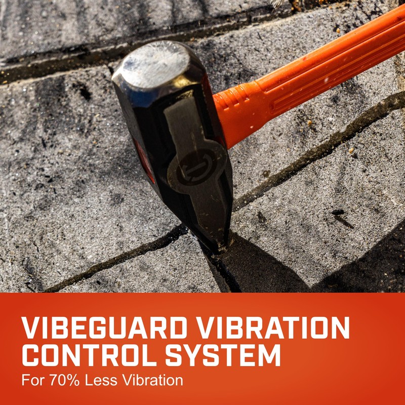 CRESCENT - HAMMER, 4LB BLACKSMITH, FIBERGLASS (CHFBS64)