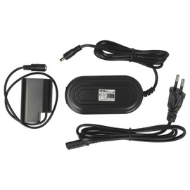 vhbw Camera Power Supply Cord Compatible with Sigma BP-61, SD Quattro Camera, Digital Camera, DSLR Power Supply + DC Coupler, 2 m