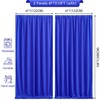 Royal Blue Backdrop Curtain 10x8ft Party Photo Backdrop Drapes 2