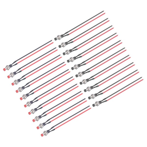 sourcing map Set of 18 1A 250V AC 7mm Mini