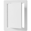 6" x 8" White Plastic Access Panel. Service Shaft Door