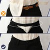 JASGOOD Women's Rubber Belt, Multi-functional, Unisex, Inner Belt, Tuck Belt,