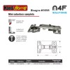 Handyhome Bisagra Handy Home 8.5 Cm X 5.2 Cm 5
