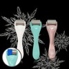 [DY] Mini Stainless Steel Face Roller Massage Roller Blue 2ea