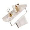Bathroom Shelves Acrylic Space Saving Hole Free Floating Wall Mounted