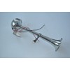 12v Marine Boat Stainless Steel Single Trumpet Horn , Low