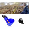 20 Pack Chicken Water Drinking Cup Immediately Bowl Self-Waterer for