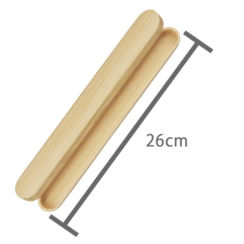 Alphax AP-913207 Chopsticks Case, Wooden, 10.2 inches (26 cm), Hollow