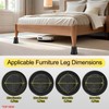 Uping Bedding Adjustable Furniture Riser 3 Inch