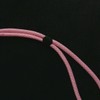 trage.band® Long Adjustable Lanyard Neck Strap with Carabiner Hook, White/Pink