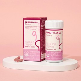 New Origin Inner Flora Urinary Tract Health Cranberry 30-Day Supply (3 Pack) / 뉴오리진 이너플로라 요로건강 크랜베리 30일분 3개입