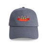 CafePress Christmas Candy Cane Holly Banner Unique Adjustable Baseball Hat