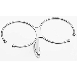 Marine Grade Stainless Steel Double Ring Cup Drink Holder - Open Design