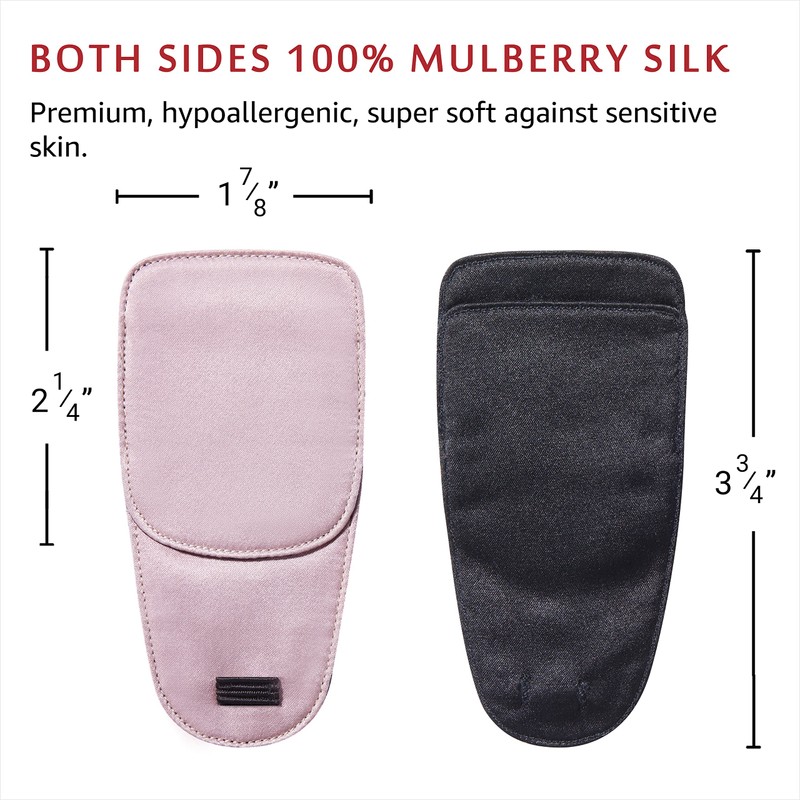 Astropic Silk Eye Patch for Adults Kids Glasses to Cover