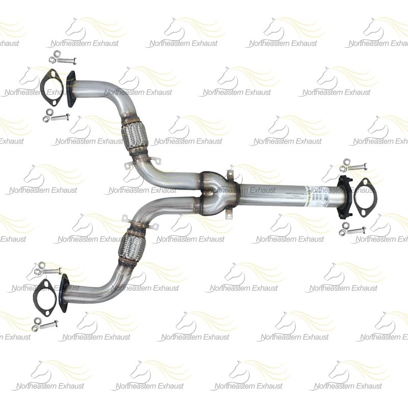 Exhaust Front Flex Y-Pipe Compatible for 2003-2006 Nissan 350Z 3.5L