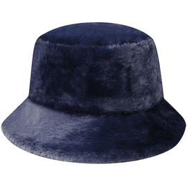 MaxNova Winter Fuzzy Fleece Bucket Hat