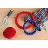 Quilted Bear Round Knitting Loom Set - Perfect for Making