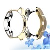 jojofuny 3pcs TPU Watch Case Protective Cover for Golden Color