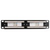 UTP 12Port Cable Rack CAT6 RJ45 Ethernet Network Data Patch