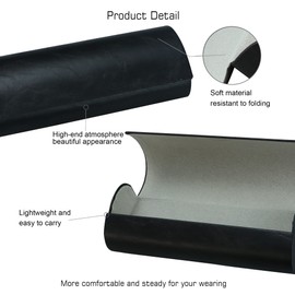 VisionGlobal Hard Shell Eyeglass Case for Eyeglasses and Sunglasses for Men/Women and Kids