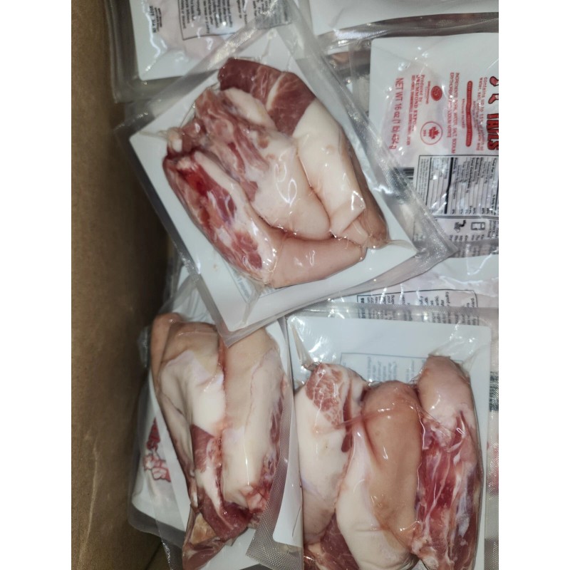 Unbranded Pork Tail Salted 1lb/16oz Vacuum seal Cured
