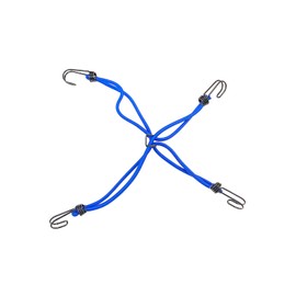 Bicycle Supplies Elastic Cord X Band Front Basket Snatching Anti Theft (Blue)